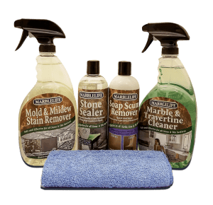MARBLELIFE® Stone Shower Kit – Clean & Seal – (MTC-41150, MMR-41190, SSR-41200, SSL-41230, MFT-55225)