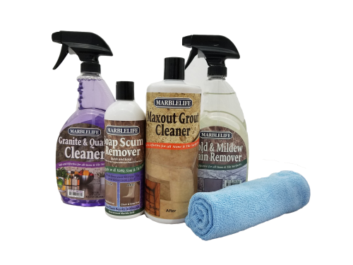 MARBLELIFE® Clean & Fresh Kitchen & Bathroom Care Kits - Granite