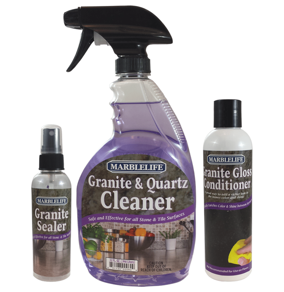 Granite Countertop Seal, Clean and Care Kit by ...