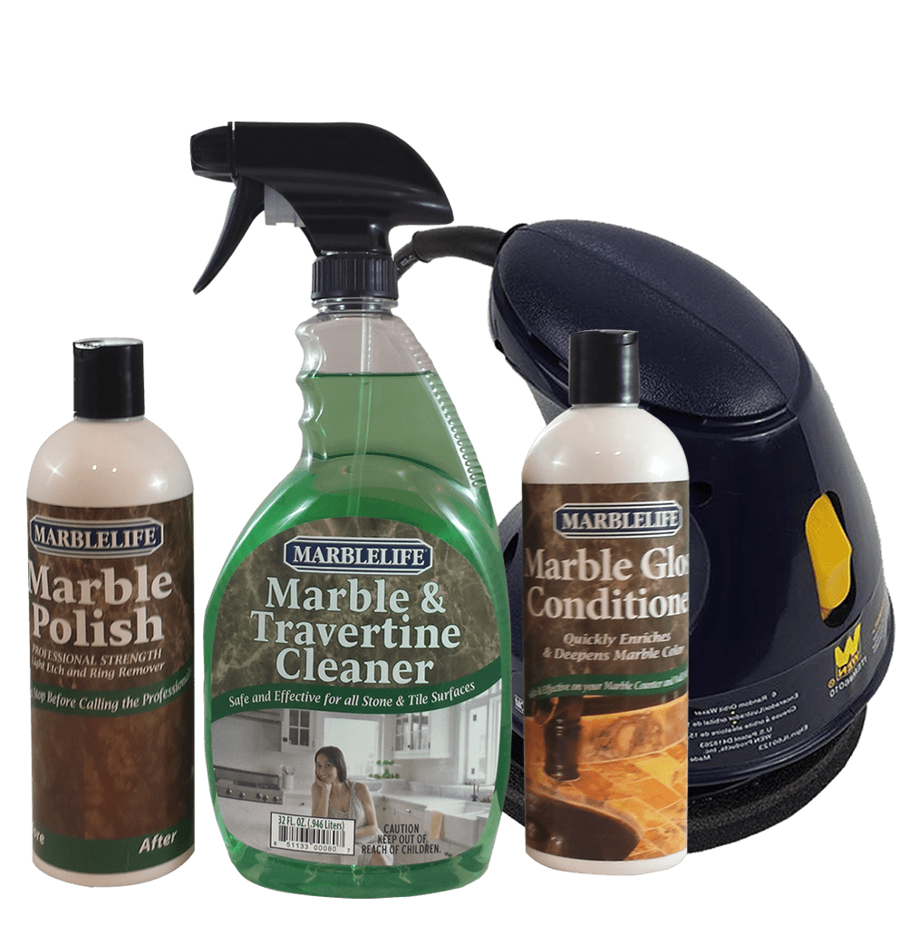 MARBLELIFE® Marble Counter & Table Top Kits - with Buffer– (MTC-16,  MGC-16, MP-16, BUF-16, TAN-16, VEL-16)