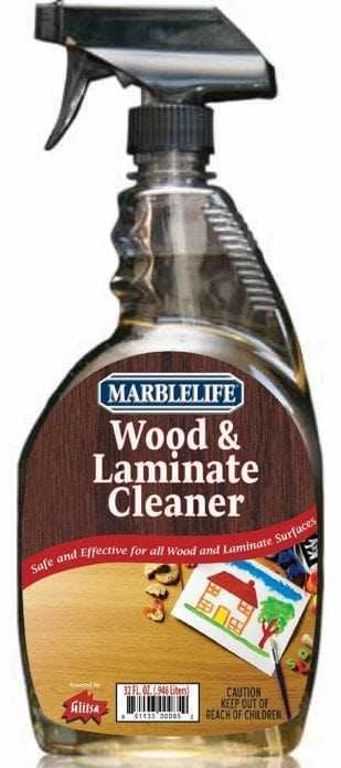 MARBLELIFE Wood & Laminate Wood Cleaner - 32 oz Spray - Marblelife ...