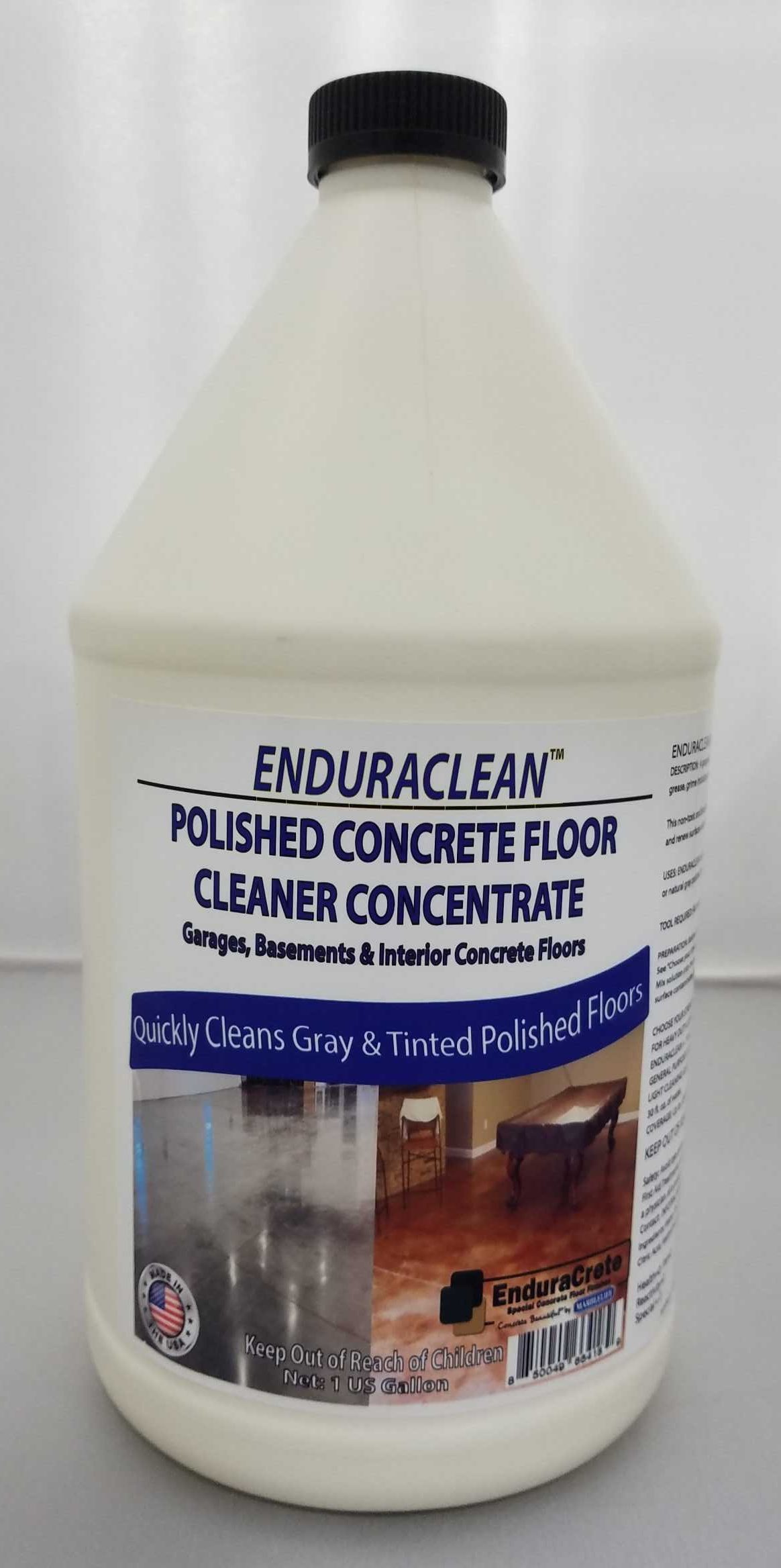 51009-128 - FRONT - ENDURACLEAN POLISHED CONCRETE FLOOR CLEANER CONCENTRATE